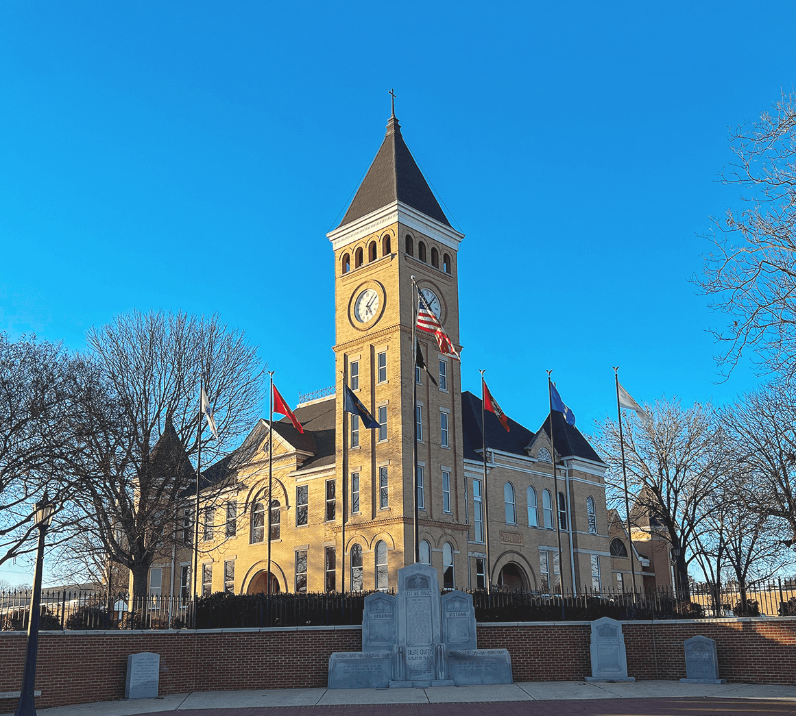 Saline County Courthouse in Benton, Arkansas