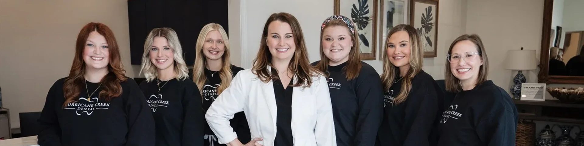 Hurricane Creek Dental team